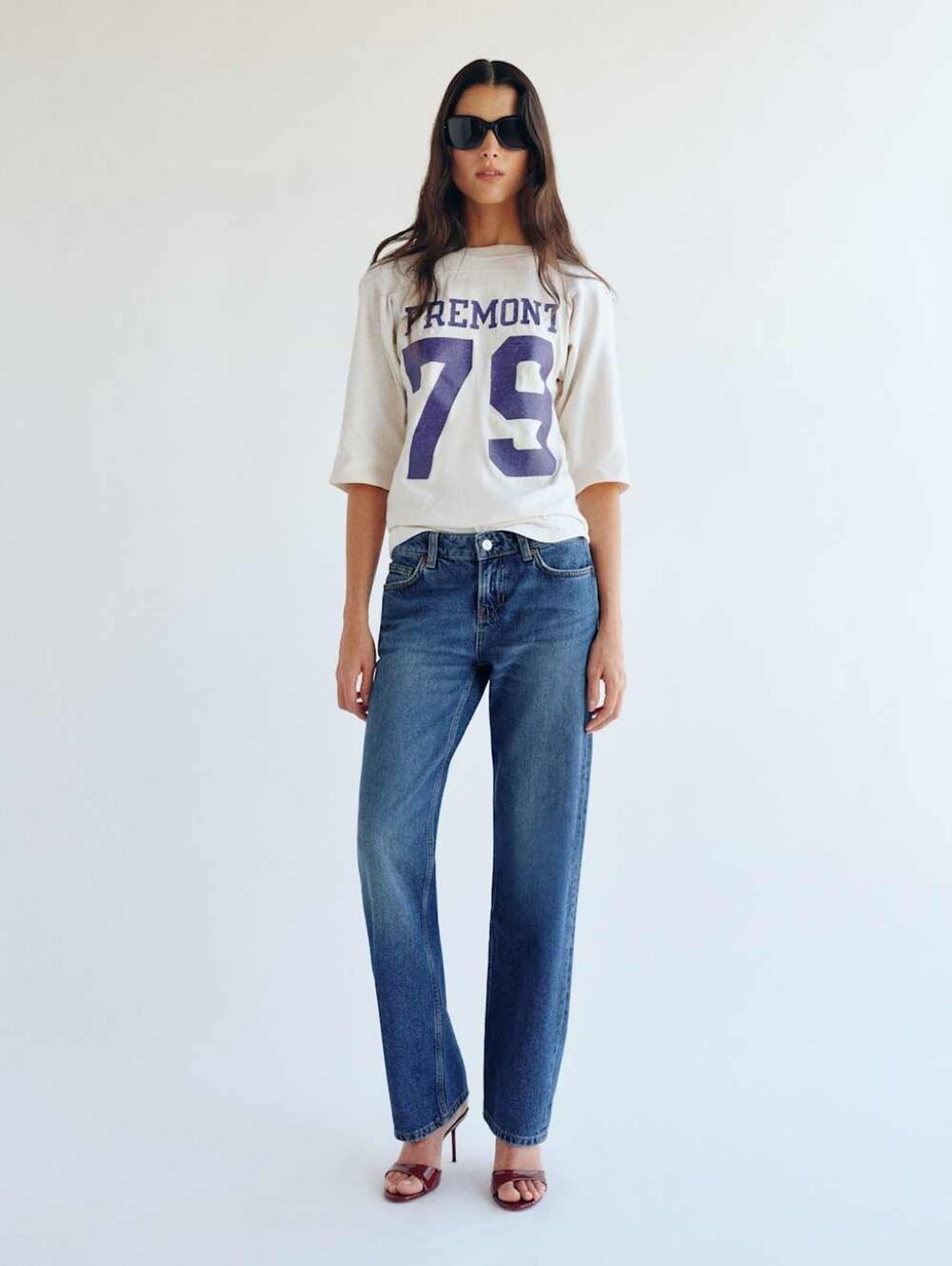 Reformation Charlee Low Rise Straight Jean Size 25